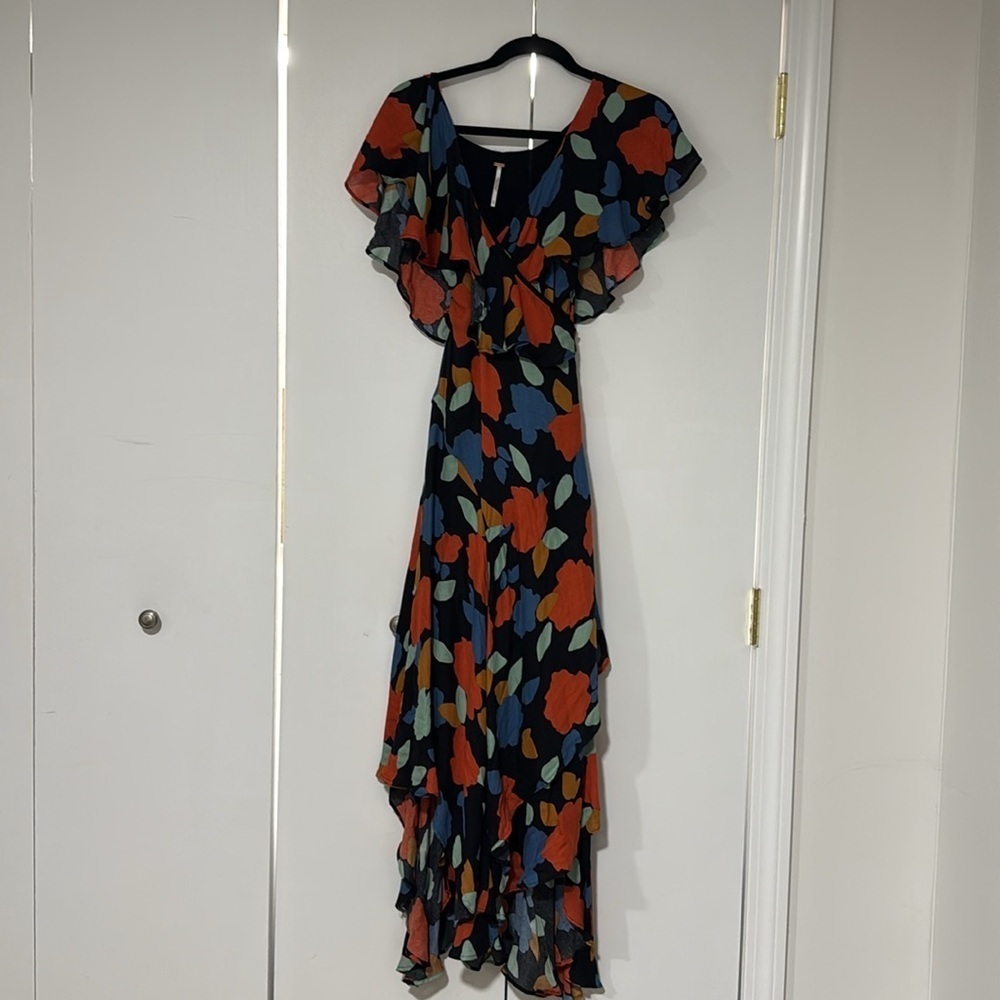 Free People Faye Wrap Dress - S - Picture 3 of 8